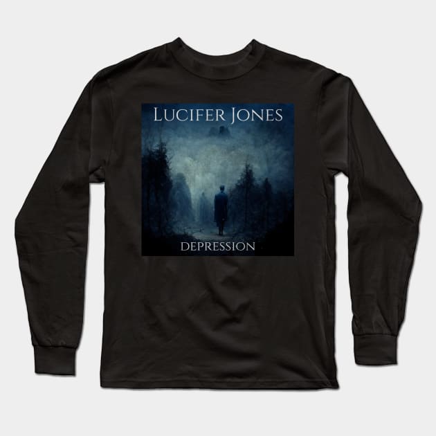 Lucifer Jones - Depression Long Sleeve T-Shirt by Digital City Records Group